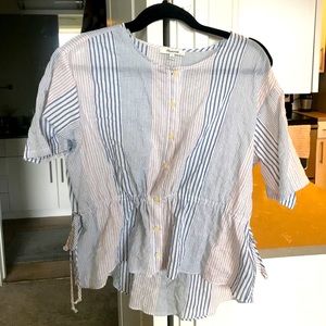 Madewell Striped Blouse